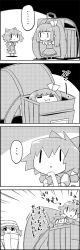 Rule 34 | ..., 2girls, 4koma, :i, backpack, bag, cirno, comic, commentary request, daiyousei, dress, fairy wings, greyscale, hand on own chin, hat, highres, in container, letty whiterock, mini person, minigirl, monochrome, multiple girls, o o, pout, puffy short sleeves, puffy sleeves, randoseru, scarf, short hair, short sleeves, side ponytail, smile, spoken ellipsis, tani takeshi, touhou, translation request, wings, yukkuri shiteitte ne, | |