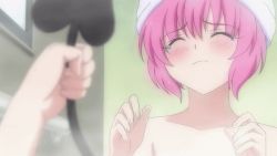 Rule 34 | 2girls, animated, animated gif, bath, bathtub, blush, collarbone, demon tail, drooling, fang, incest, licking, licking tail, masturbation, momo velia deviluke, mouth drool, multiple girls, nana asta deviluke, nude, open mouth, pink hair, purple eyes, screencap, short hair, siblings, sisters, steam, tail, tail grab, tail masturbation, tears, to love-ru, towel, towel on head, twins, uncommon stimulation, wet