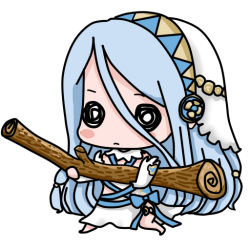 Rule 34 | azura (fire emblem), blue hair, blush, chibi, fire emblem, nintendo, translation request, wood