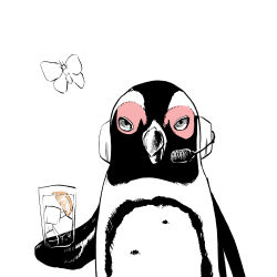 Rule 34 | african penguin (kemono friends), black eyes, black hair, gloves, highres, kemono friends, kemono friends v project, mcgunngu, shoes, skirt, tail, virtual youtuber