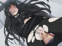 Rule 34 | 1girl, arms behind back, asphyxiation, black eyes, black hair, black pantyhose, black serafuku, byakuya rinne, censored, choker, clockup, clothed sex, clothes lift, clothing aside, collar, cum, cum in pussy, cum overflow, dutch angle, dying, ejaculation, euphoria (clockup), execution, game cg, hanged, indoors, long hair, mosaic censoring, navel, noose, open mouth, orgasm, panties, panties aside, panties under pantyhose, pantyhose, peeing, penis, peril, pubic hair, rape, rolling eyes, rope, saliva, school uniform, serafuku, sex, sex from behind, shaded face, skirt, skirt lift, sparse pubic hair, strangling, tears, tongue, tongue out, torn clothes, torn legwear, torn pantyhose, torture, underwear, vaginal