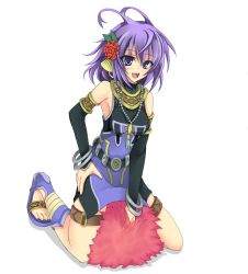 Rule 34 | 1girl, duel monster, freya, spirit of victory, korican, purple hair, solo, tagme, white background, yu-gi-oh!
