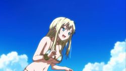 Rule 34 | 10s, animated, animated gif, anime screenshot, bikini, blonde hair, boku wa tomodachi ga sukunai, breasts, kashiwazaki sena, large breasts, swimsuit, water