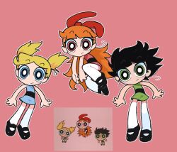 Rule 34 | blossom (ppg), bubbles (ppg), buttercup (ppg), powerpuff girls, tired eyes, waking up