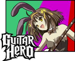 Rule 34 | 00s, guitar, guitar hero, instrument, suzumiya haruhi no yuuutsu, tagme