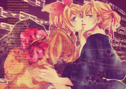 Rule 34 | 1boy, 1girl, bad id, bad pixiv id, blonde hair, blue eyes, brother and sister, earrings, french kiss, hair ribbon, hetero, hug, incest, japanese clothes, jewelry, kagamine len, kagamine rin, kimono, kiss, nail polish, open mouth, ribbon, rikuko, short hair, siblings, tongue, twincest, twins, vocaloid