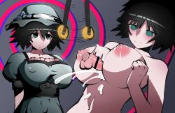Rule 34 | absurdres, breasts, highres, hypnosis, large breasts, mind control, paizuri, shiina mayuri, steins;gate, tagme, trizzz