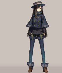 Rule 34 | 1girl, black hair, character request, fashion, gradient legwear, hands in pockets, hat, leggings, leggings under shorts, multicolored clothes, multicolored legwear, pantyhose, porkpie hat, short shorts, shorts, solo, zaza (x-can01)