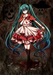 Rule 34 | 1girl, ;), absurdly long hair, absurdres, anniversary, apron, aqua eyes, aqua hair, artist name, artist request, back bow, bad end night (vocaloid), birthday, black socks, blue eyes, blue hair, bow, bracelet, breasts, brown footwear, capelet, collarbone, dress, female focus, finger to mouth, floating hair, frilled apron, frilled dress, frills, full body, hair ornament, happy birthday, hatsune miku, heart, heart print, highres, holding, jewelry, kneehighs, knife, loafers, long hair, long twintails, miniskirt, mouth hold, one eye closed, parted lips, plaid, plaid dress, plaid skirt, pleated, pleated dress, pleated skirt, pom pom (clothes), red bow, red capelet, red skirt, shoes, short sleeves, skirt, skull, smile, socks, solo, striped clothes, striped skirt, twintails, two-tone skirt, very long hair, vocaloid, white apron, white bow, white dress, white skirt, wing yin sin, wink
