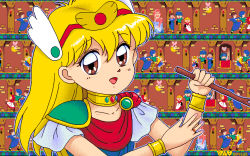 Rule 34 | 1990s (style), akazukin chacha, blonde hair, cosplay, head, magical princess, tagme