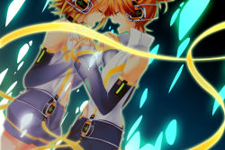Rule 34 | 1boy, 1girl, arm warmers, bad id, bad pixiv id, blonde hair, brother and sister, detached sleeves, closed eyes, hair ornament, hair ribbon, hairclip, holding hands, headphones, kagamine len, kagamine len (append), kagamine rin, kagamine rin (append), open mouth, ribbon, short hair, siblings, suzumi (fallxalice), twins, vocaloid, vocaloid append