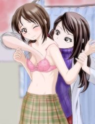 Rule 34 | 2girls, absurdres, age difference, highres, infirmary, multiple girls, original, teacher and student, yuri