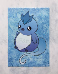 Rule 34 | articuno, blue background, blue theme, creatures (company), full body, game freak, gen 1 pokemon, legendary pokemon, lowres, nintendo, pokemon, pokemon (creature), solo, tagme, toon (style)