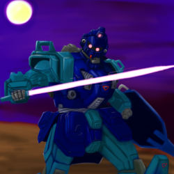 Rule 34 | blue destiny 01, energy sword, gundam, gundam side story: the blue destiny, mecha, red eyes, robot, shield, sword, weapon