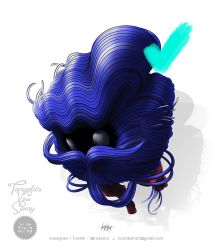 Rule 34 | commentary, creature, english commentary, english text, full body, gen 1 pokemon, pokemon, pokemon (creature), rickslira, simple background, solo, tangela, tumblr username, white background