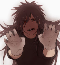Rule 34 | 1boy, artist request, gradient background, male focus, naruto, naruto (series), red eyes, solo, tagme, uchiha madara