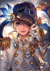 Rule 34 | 00s, 1boy, buttons, image sample, jewelry, kawacy, male focus, maplestory, open mouth, phantom (maplestory), ring, shoulder pads, solo