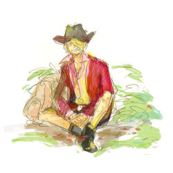 Rule 34 | 1boy, cowboy hat, hat, male focus, one piece, one piece: strong world, sanji (one piece), solo
