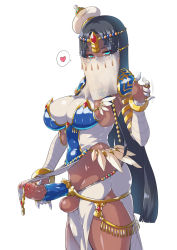 Rule 34 | 1girl, aqua eyes, armor, black hair, blue eyes, breasts, combat s-ko, cowboy shot, dark skin, dress, erection, fate/grand order, fate (series), foreskin, full-package futanari, futanari, hair ornament, hat, heart, highres, jewelry, large breasts, large penis, long hair, looking at viewer, mask, motion lines, pelvic curtain, penis, penis sheath, phimosis, pinky out, scheherazade (fate), simple background, solo, spoken heart, standing, testicles, uncensored, veil, veins, veiny penis, veiny testicles, very long hair, white background