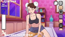 Rule 34 | anal, animated, bouncing, bouncing breasts, bra, breasts, brown hair, capcom, chun-li, cowgirl position, cum, cum in pussy, dotart, highres, hole house, medium breasts, moaning, orgasm, pantyhose, revealing clothes, reverse cowgirl position, riding, sex, sex from behind, short hair, sound, straddling, street fighter, tagme, thick thighs, thighs, tight clothes, torn clothes, torn pantyhose, underwear, vaginal, video, x-ray
