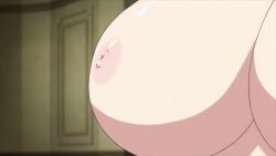 Rule 34 | animated, animated gif, bouncing breasts, breasts, cleavage, hoods entertainment, huge breasts, inverted nipples, nipples, seikon no qwaser, topless, uno makoto, yamanobe tomo