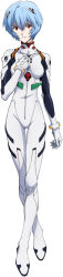 Rule 34 | 1girl, absurdres, ayanami rei, blue hair, gainax, highres, long image, neon genesis evangelion, official art, short hair, solo, tall image