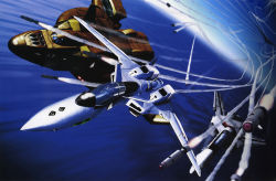 Rule 34 | 1boy, aerial battle, aircraft, airplane, battle, fighter jet, flying, game console, highres, itano circus, jet, macross, macross vf-x, macross vf-x2, mecha, military, military vehicle, missile, ocean, official art, realistic, robot, itano circus, science fiction, sky, tenjin hidetaka, vb-6, vb-6 konig monster, vehicle focus, vf-1, vf-19, video game, water, yf-19