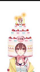 Rule 34 | 1girl, animal ears, animated, braid, breasts, brown eyes, brown hair, cake, candle, chibi, dog ears, dog girl, food, fukahire (ruinon), fukami ushio, hair between eyes, happy birthday, helmet, highres, hololive, inugami korone, inugami korone (1st costume), live2d, looking down, looking to the side, looking up, medium breasts, off-shoulder sweater, off shoulder, official art, open mouth, smile, solo, sweater, twin braids, v-shaped eyebrows, video, virtual youtuber, yellow sweater