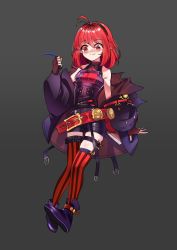 Rule 34 | 1girl, absurdres, bad id, bad link, dungeon and fighter, highres, kopeolgi, red eyes, red hair, solo