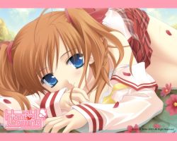 Rule 34 | 1girl, honeycoming royalsweet, kamijou asahi, matsushita makako, rakko (makarakko), ribbon, school uniform, serafuku, solo, twintails