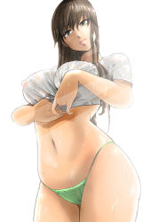 Rule 34 | 1girl, breasts, brown hair, dead or alive, hitomi (doa), large breasts, long hair, solo