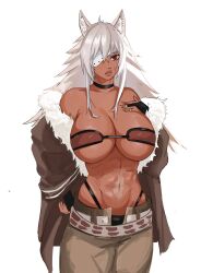 1girl breasts dark-skinned_female dark_skin ghislaine_dedoldia large_breasts mushoku_tensei