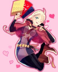 Rule 34 | 1girl, ahoge, black bridal gauntlets, blue eyes, boots, braid, bridal gauntlets, brown footwear, capelet, closed mouth, fire emblem, fire emblem fates, fujoshi, harness, heart, highres, hood, hooded capelet, key, keyring, leather, leather boots, low twin braids, low twintails, nina (fire emblem), nintendo, o-ring, o-ring harness, pantyhose, parted bangs, red hood, savoriclife, striped clothes, striped pantyhose, twin braids, twintails, vertical-striped clothes, vertical-striped pantyhose