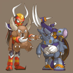 Rule 34 | 2boys, :3, ^ ^, arm grab, armor, bad id, bad pixiv id, black eyes, boomer kuwanger (mega man), brothers, brown eyes, capcom, carrying, character doll, claws, closed eyes, colored sclera, creatures (company), crossover, game freak, gen 1 pokemon, gen 2 pokemon, gravity beetle (mega man), green eyes, grey background, height difference, heracross, holding, horns, hug, hug from behind, look-alike, looking down, lowres, male focus, mecha, mega man (series), mega man x1, mega man x3, mega man x (series), multiple boys, nintendo, no humans, outstretched arm, pinsir, pokemon, pokemon (creature), robot, siblings, simple background, single horn, slit pupils, smile, spikes, standing, stuffed animal, stuffed toy, tanei fumi, teeth, trait connection, yellow sclera