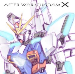 Rule 34 | after war gundam x, bad id, bad pixiv id, glowing, gundam, gundam x, gx-9900 gundam, hiten (hitenkei), mecha, no humans, robot, simple background, solo