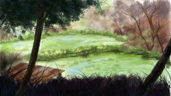 Rule 34 | anchoku 0621, bad id, bad pixiv id, bgonly, forest, grass, highres, landscape, nature, no humans, original, scenery, tree