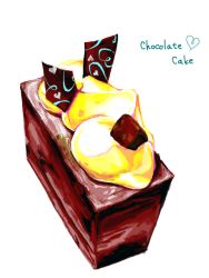 Rule 34 | cake, chocolate, chocolate cake, english text, food, food focus, heart, no humans, stellarsi