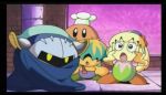 Rule 34 | animated, anime screenshot, chef kawasaki, fighting, food, fumu, fumu (kirby), king dedede, kirby, kirby: right back at ya, kirby (series), meta knight, monster, nintendo, sound, star (symbol), sun, video