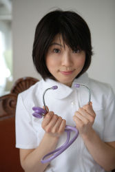 Rule 34 | cosplay, highres, komiyama maki, nurse, photo (medium), stethoscope