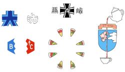 Rule 34 | anzio (emblem), bc freedom (emblem), cloud, cross, two-barred cross, cup, emblem, flower, food, girls und panzer, iron cross, kanji, kuromorimine (emblem), letter, monolith (suibou souko), no humans, ooarai (emblem), pizza, pizza slice, pouring, simple background, st. gloriana&#039;s (emblem), tea, teacup, teapot, white background