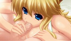 Rule 34 | animated, animated gif, blonde hair, blue eyes, breasts, enoshima manatsu, large breasts