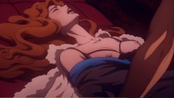 Rule 34 | 1boy, 1girl, breasts, castlevania (series), castlevania (netflix), hector (castlevania), lenore (castlevania), moaning, vampire