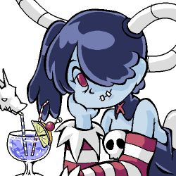Rule 34 | 1girl, lowres, skullgirls, solo, squigly (skullgirls), tagme, zombie