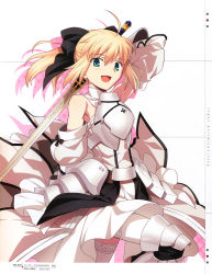 Rule 34 | absurdres, armor, artoria pendragon (fate), capcom, fate/stay night, fate/unlimited codes, fate (series), highres, saber (fate), saber lily, sword, type-moon, weapon