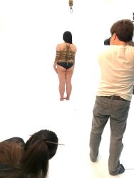 Rule 34 | asian, bdsm, black hair, bondage, bound, breasts, chouzuki maryou, large breasts, photo (medium), plump, slave, tagme, thick thighs, thighs