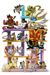 Rule 34 | :&lt;, :3, absurdres, alolan form, alolan meowth, alolan persian, artist name, cat, cat tower, claws, crazy eyes, crazy smile, creatures (company), delcatty, espurr, expressionless, fangs, furry, galarian form, galarian meowth, game freak, gen 1 pokemon, gen 3 pokemon, gen 4 pokemon, gen 5 pokemon, gen 6 pokemon, gen 7 pokemon, gen 8 pokemon, glameow, glowing, glowing eyes, highres, incineroar, jarzard, legendary pokemon, liepard, litleo, litten, looking at viewer, looking down, looking up, luxio, luxray, meowstic, meowstic (female), meowstic (male), meowth, mythical pokemon, nintendo, perrserker, persian, pokemon, pokemon (creature), purrloin, purugly, pyroar, pyroar (female), pyroar (male), sharp teeth, shinx, simple background, skitty, sleeping, smile, solgaleo, tail, teeth, torracat, trait connection, zeraora