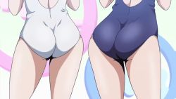 Rule 34 | 10s, 2girls, animated, animated gif, anime screenshot, ass, ass-to-ass, ass press, ass shake, character request, competition swimsuit, from behind, jiggle, keijo!!!!!!!!, multiple girls, one-piece swimsuit, screencap, swimsuit