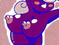 1girl animated bouncing_breasts breasts flipnote_studio_(medium) mario_(series) nipples nunya paper_mario paper_mario:_the_thousand_year_door pixel_art vivian_(paper_mario)