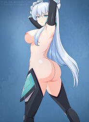 Rule 34 | 1girl, ass, expressionless, highres, jyu ichi, long hair, looking at viewer, tagme