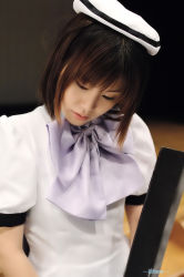 Rule 34 | billhook, cosplay, hat, higurashi no naku koro ni, kikiwan, photo (medium), ryuuguu rena, sailor hat